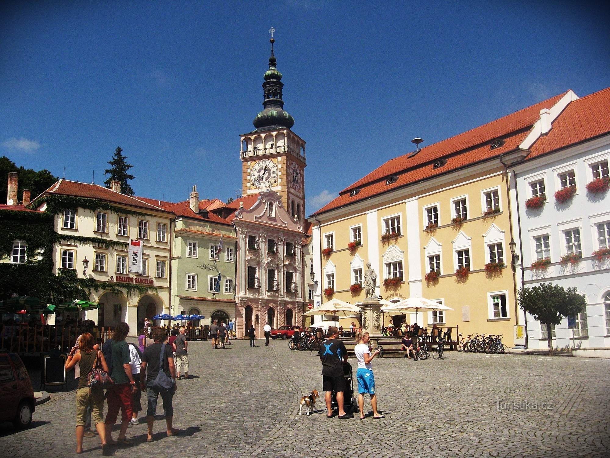 Mikulov - Praça