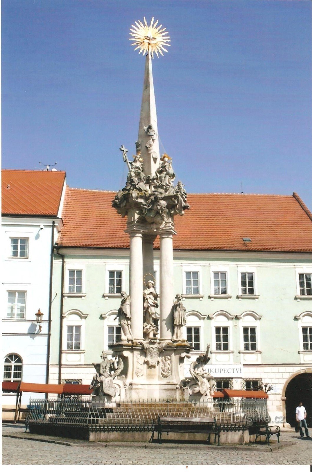 Mikulov - søjle af den hellige treenighed