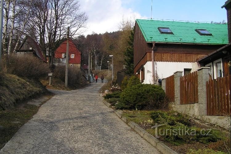 Mikulov: Straße K nádraží