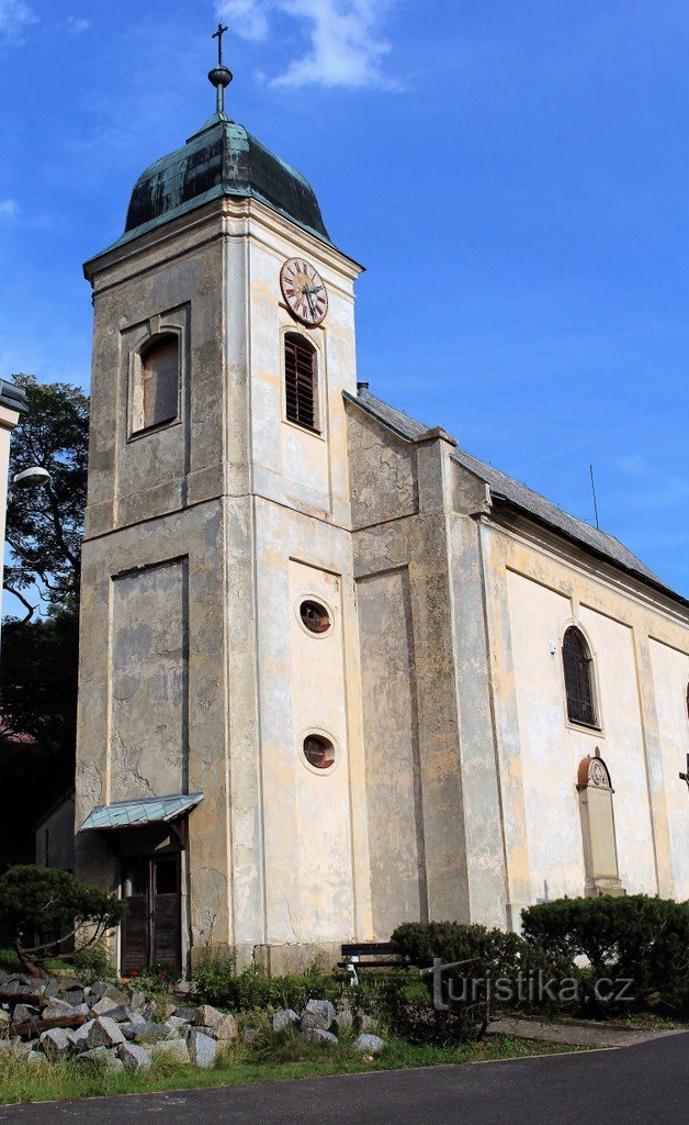 Mikulov, tháp của nhà thờ St. Nicholas