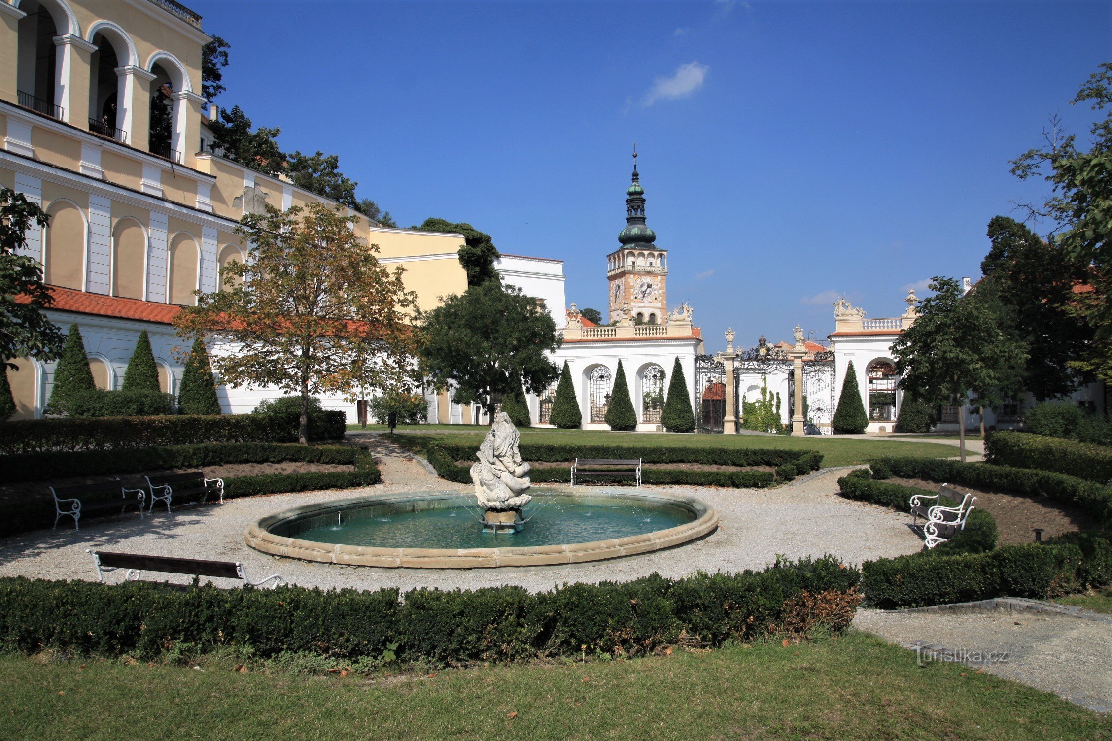 Mikulov - parco del castello