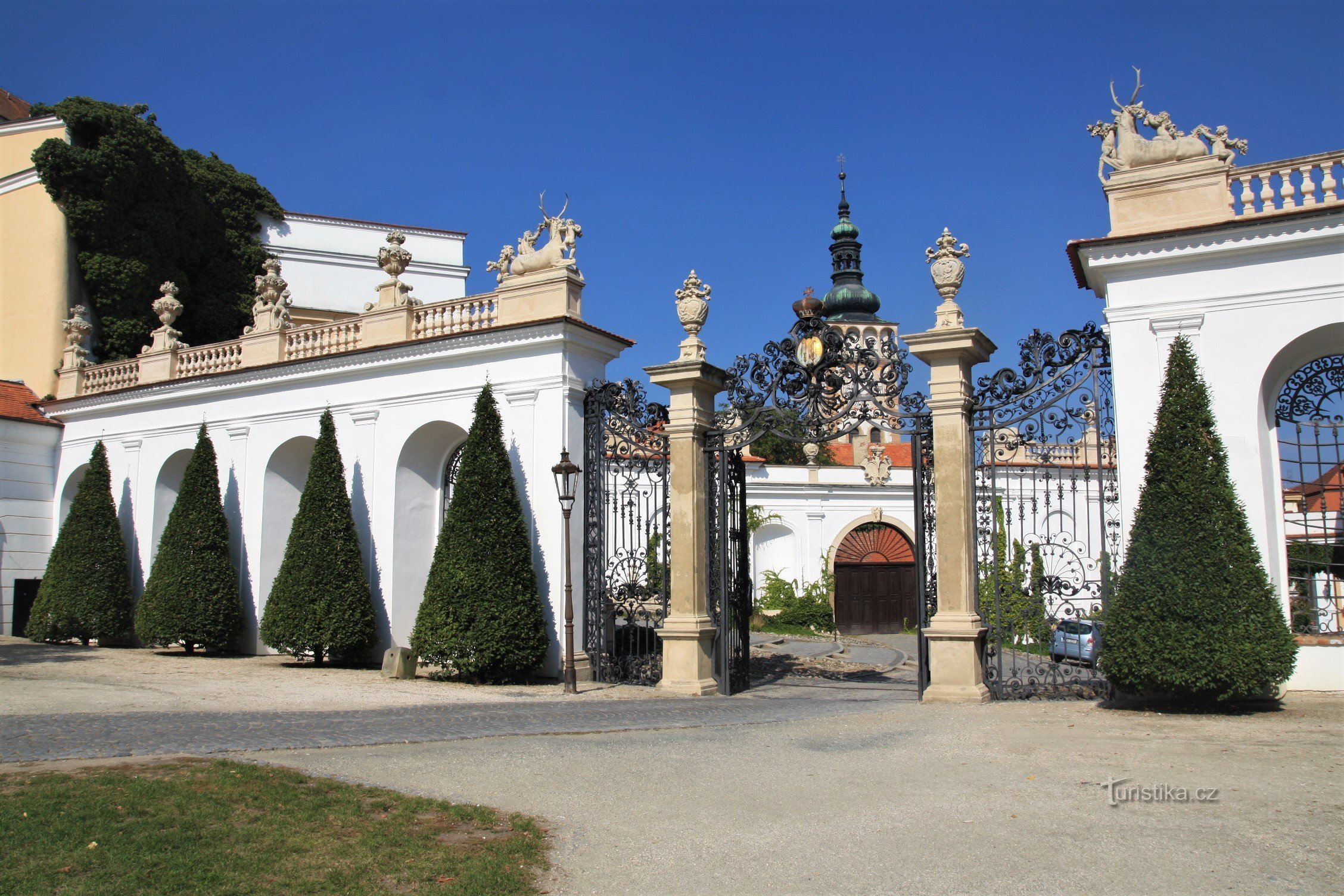 Mikulov - parque del castillo