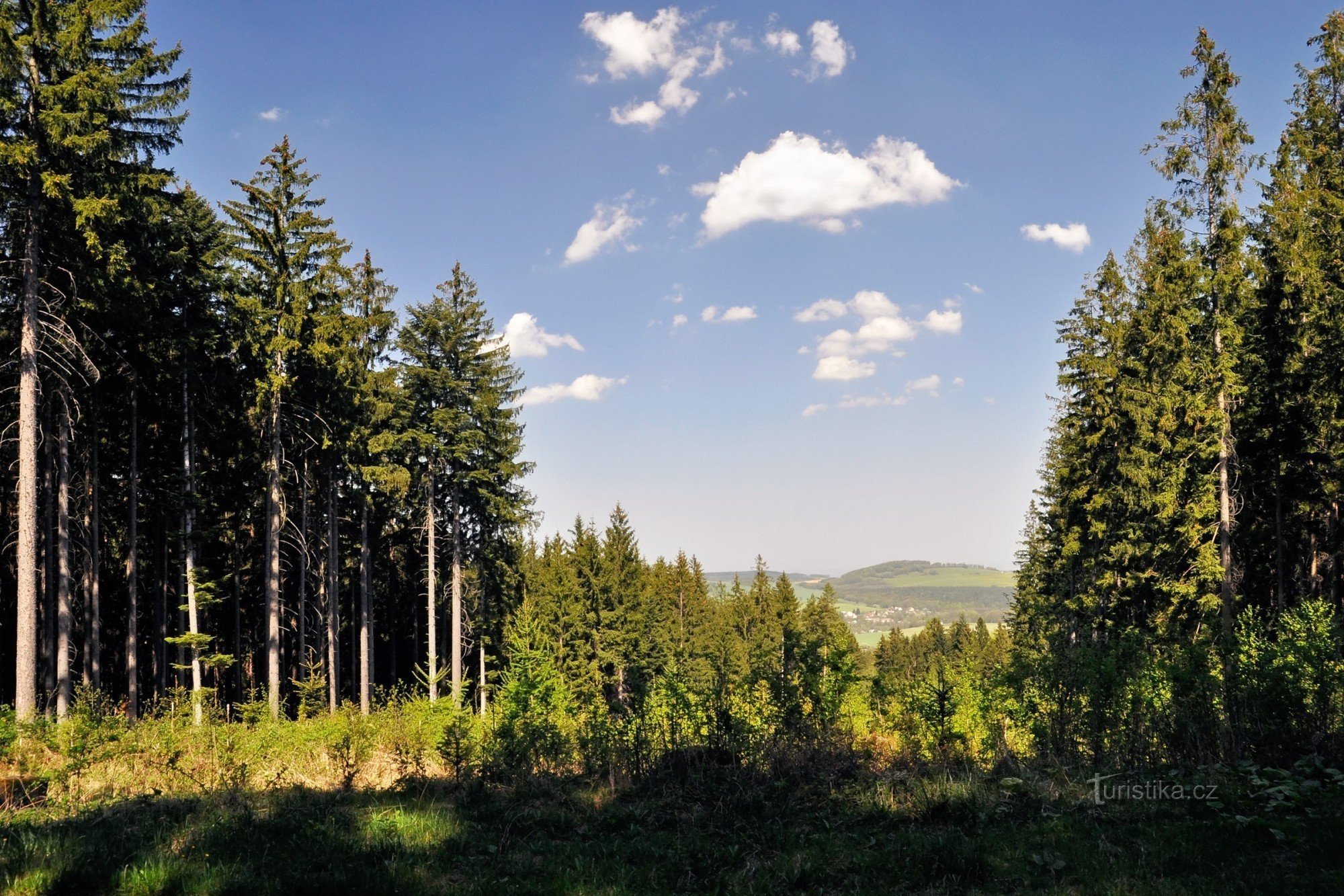 Mikulovice - Ondřejovice langs uddannelsesstien Údolím Javorná