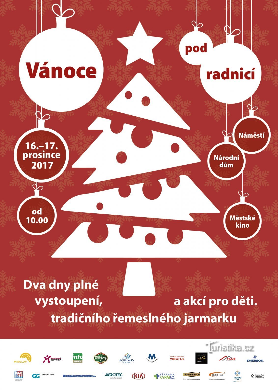 Mikulov Christmas under the town hall will delight you with culture and good food