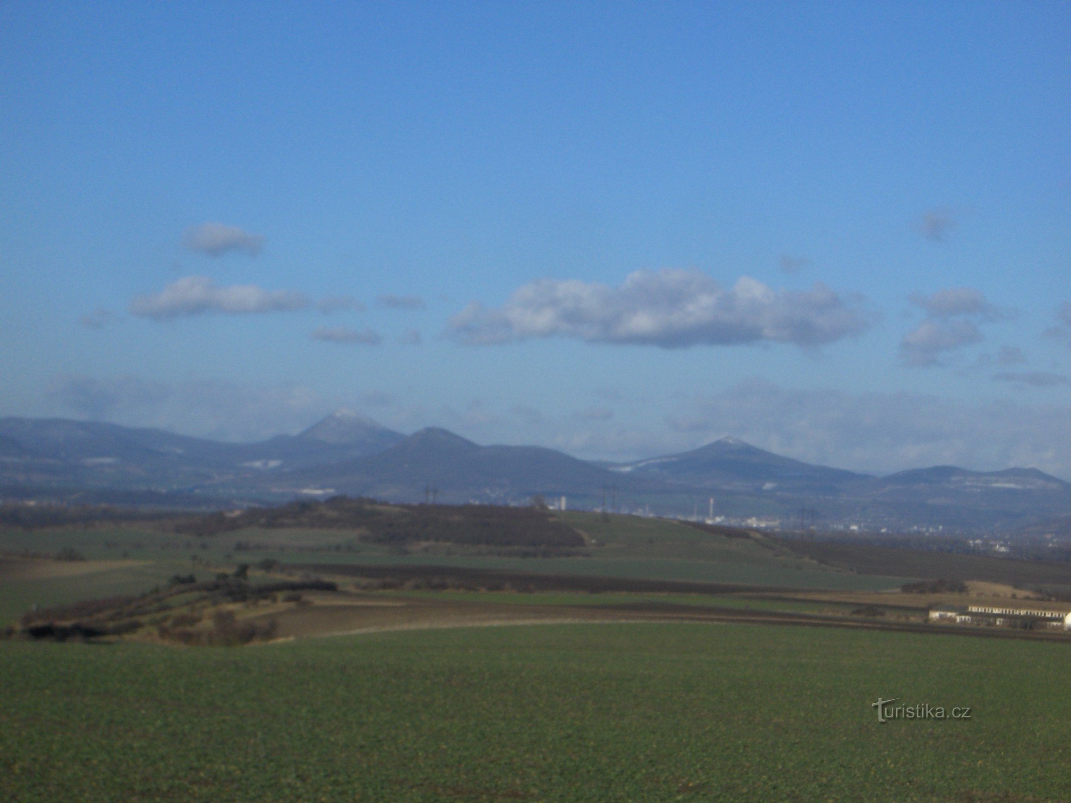 Milešovka, Lovoš, Kletečná