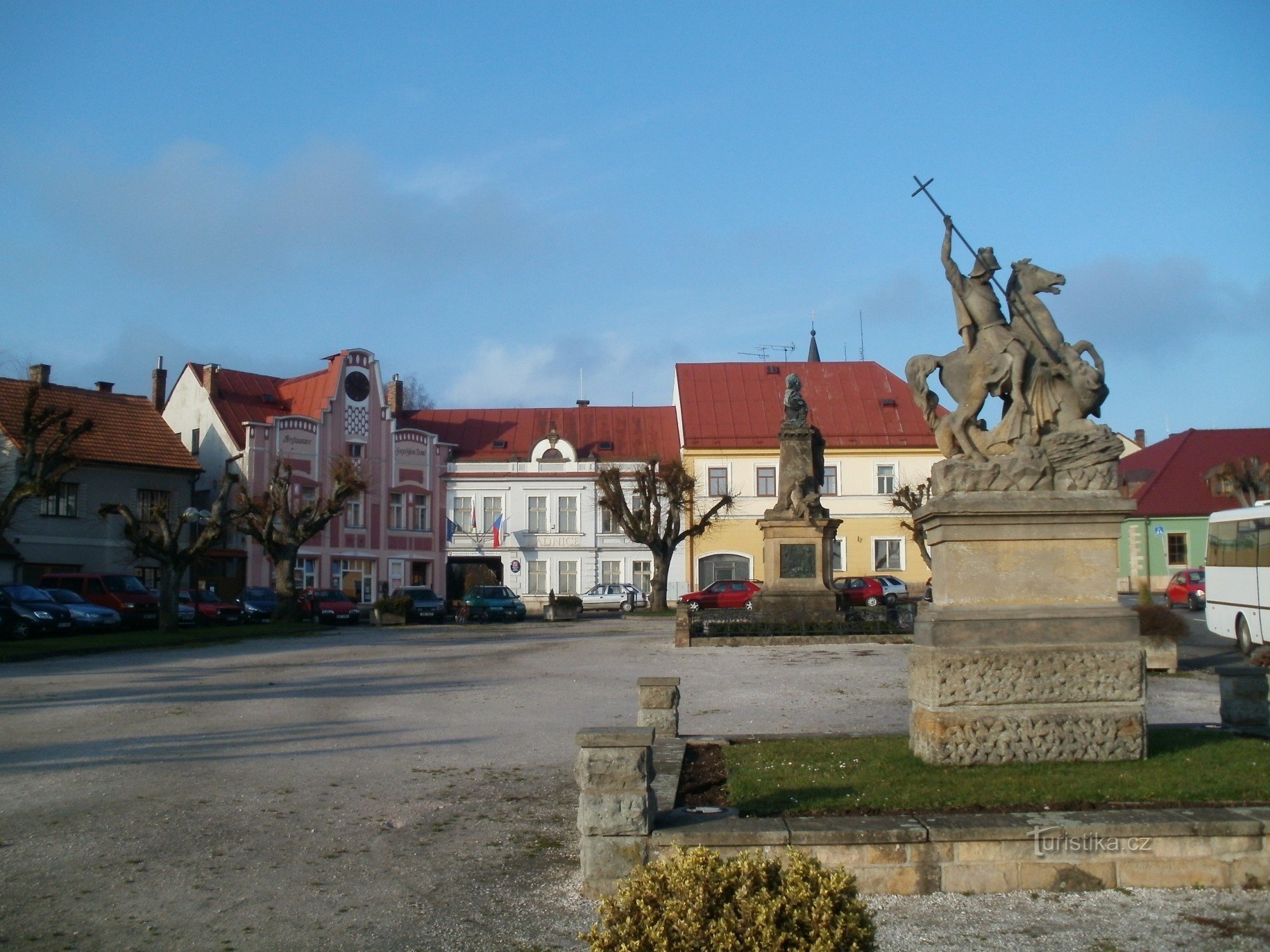 Miletín - spomenik sv. George