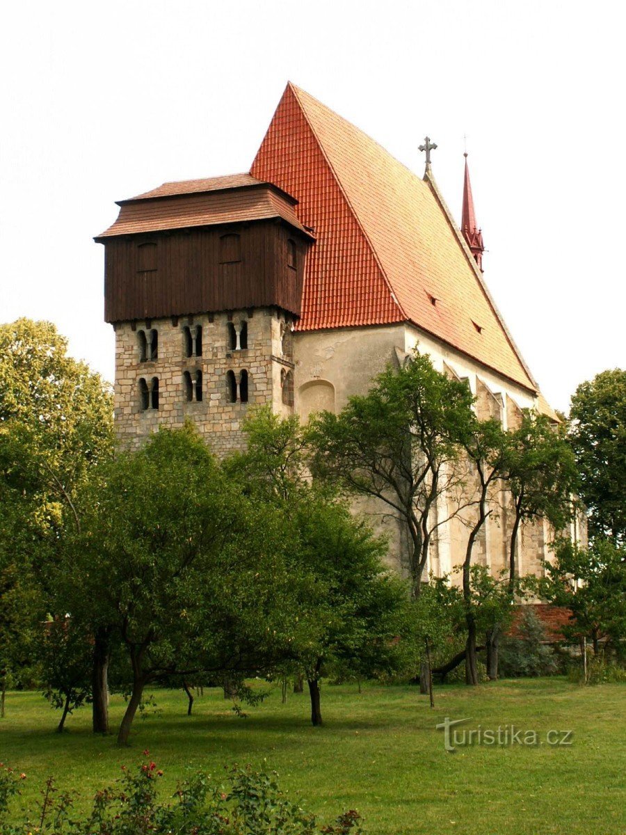 Milevsko - église de Saint Giljí