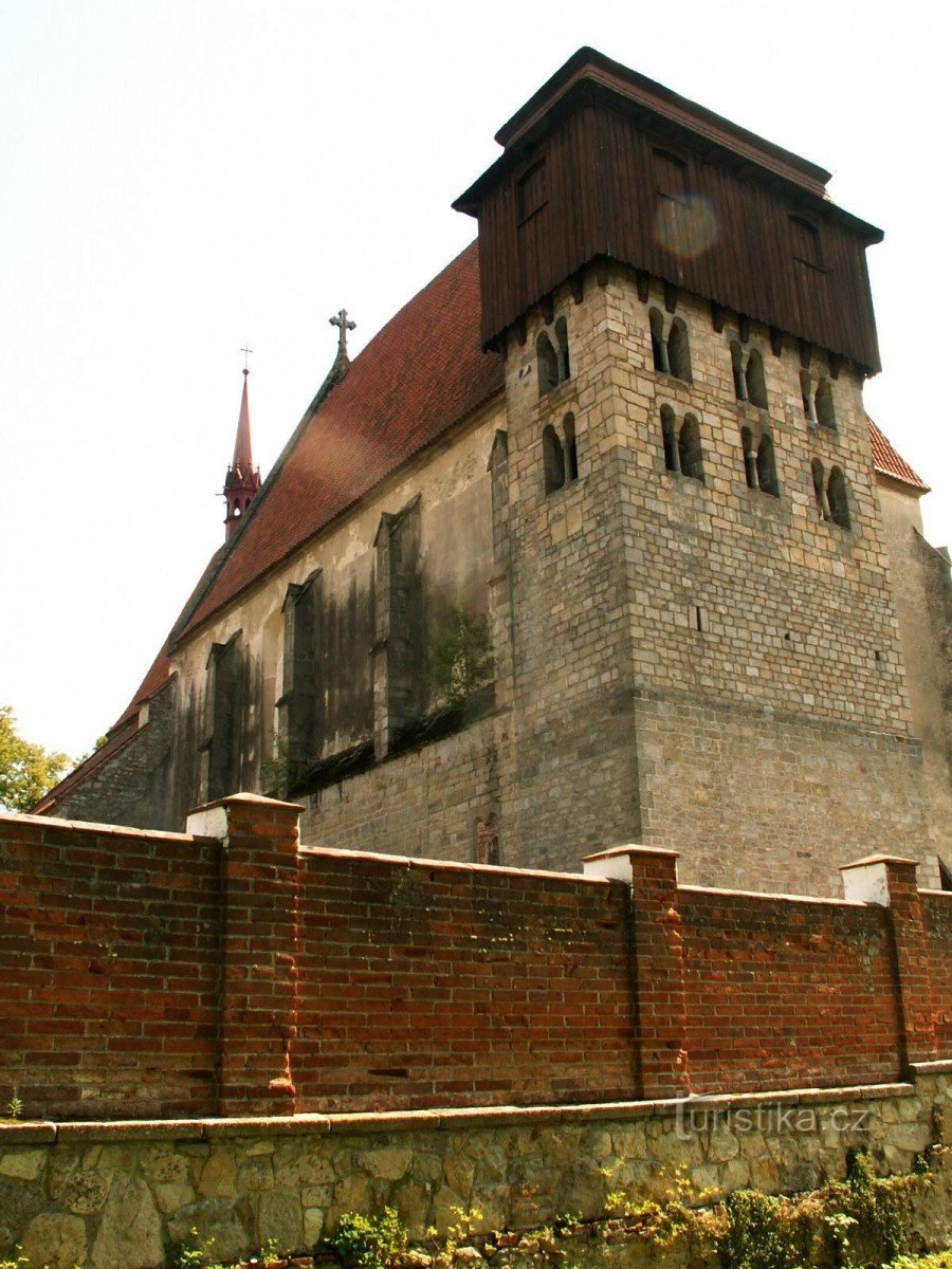 Milevsko - nhà thờ Thánh Giljí