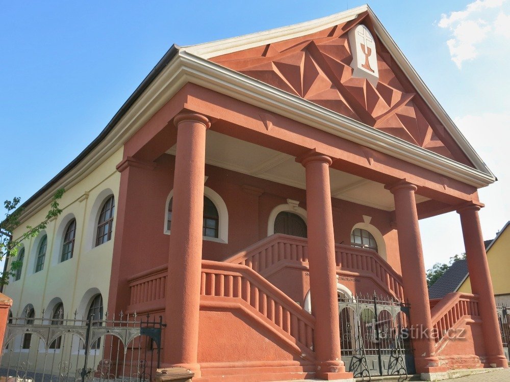 Milevsko - kubistisk Ny Synagoge