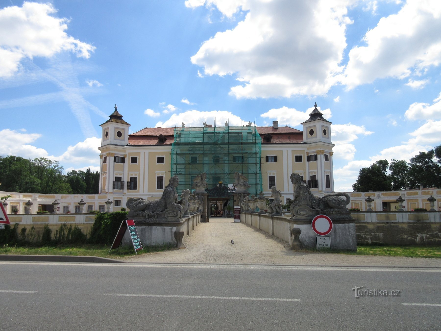 Milotice - valtion linna ja sen historia
