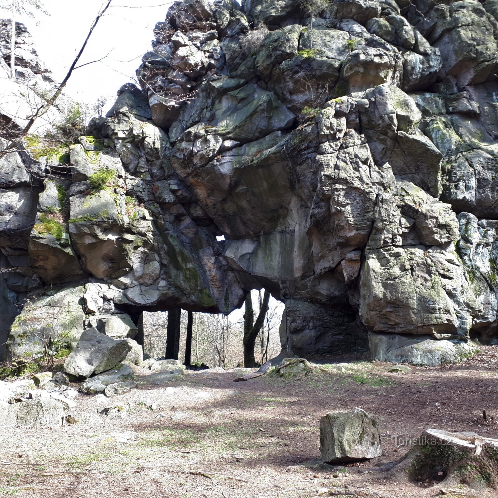 Milštejn, montagnes de Lusace