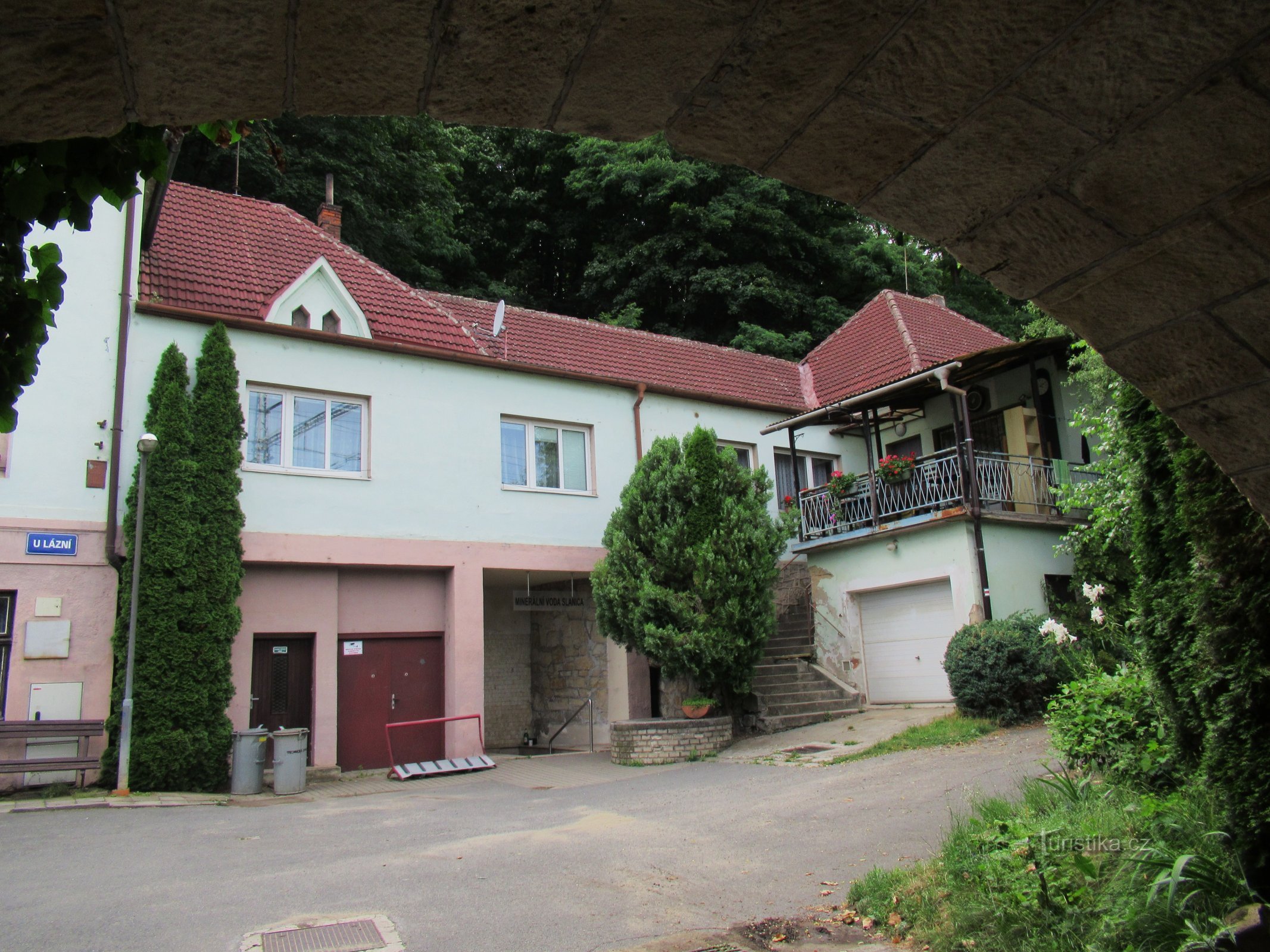 Sorgente minerale Slanica a Napajedlý