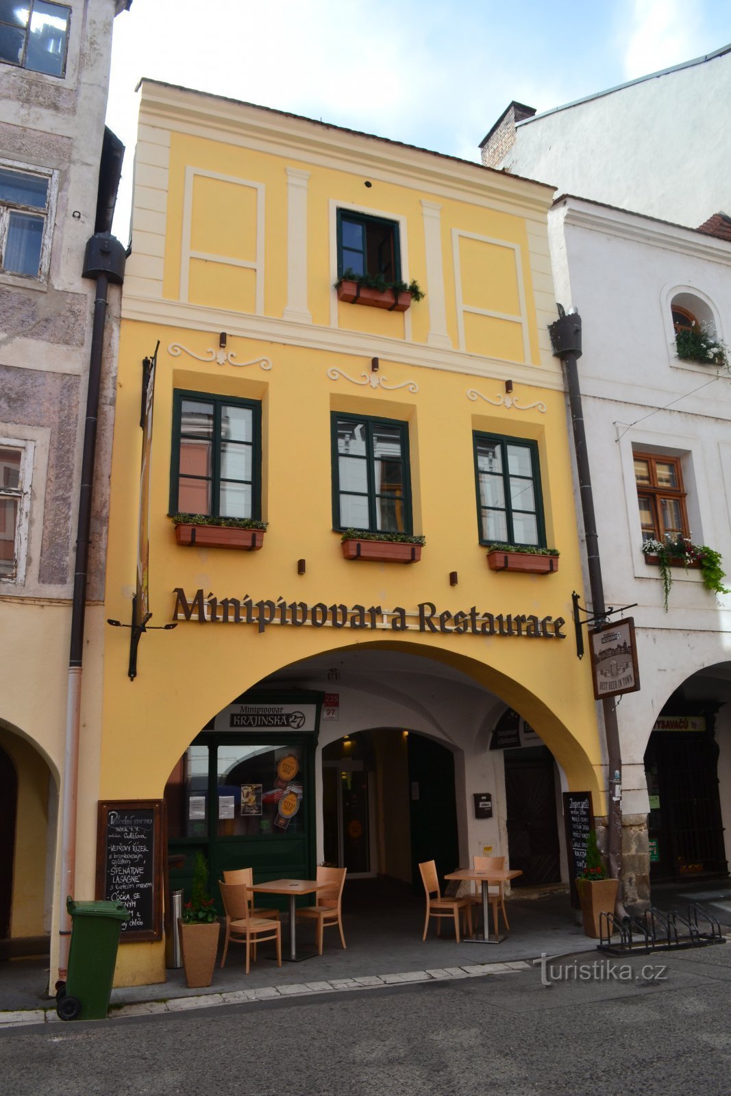 Minibryggeri och restaurang