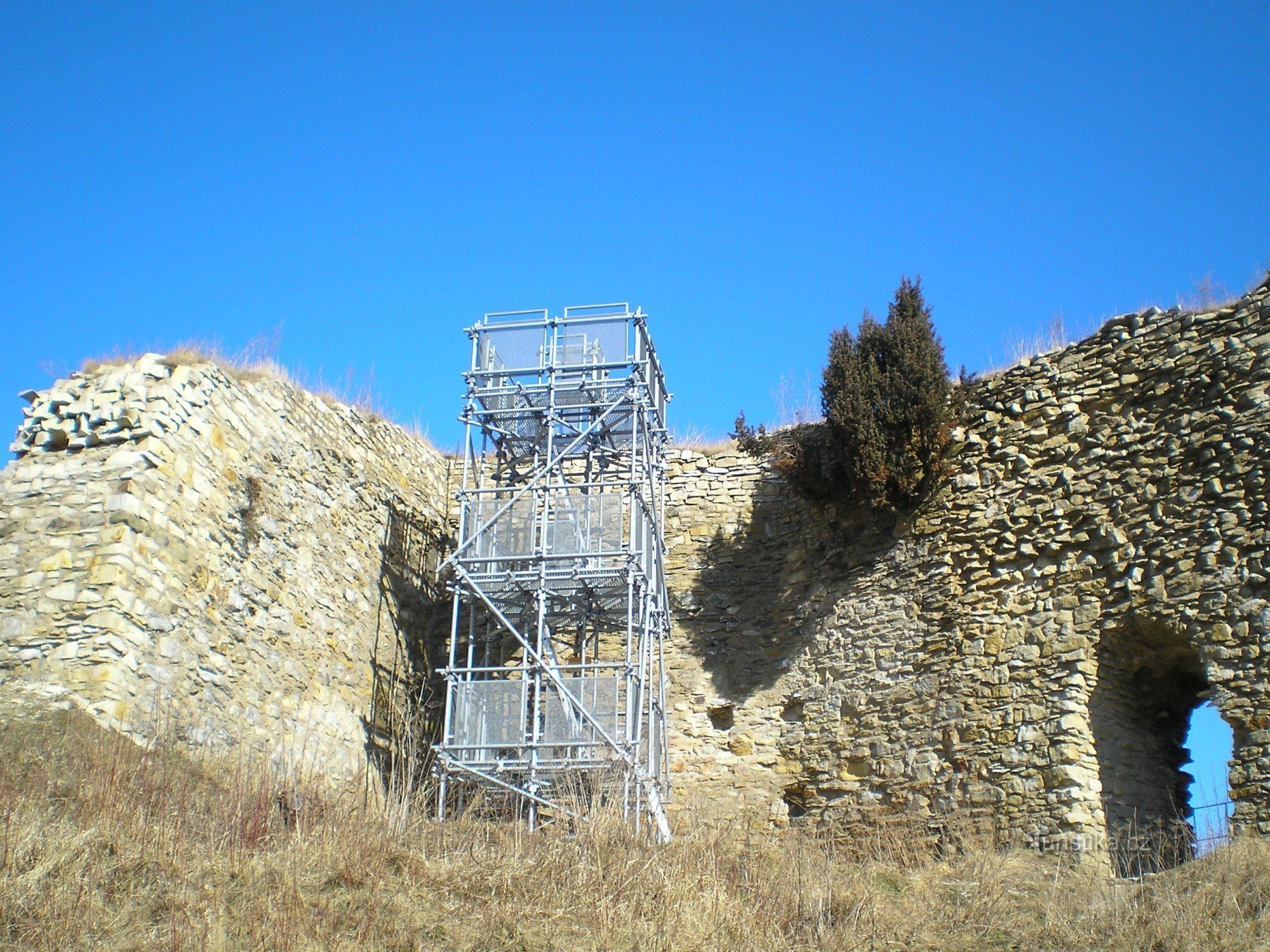 Mini-udsigtstårn på Lanšperk