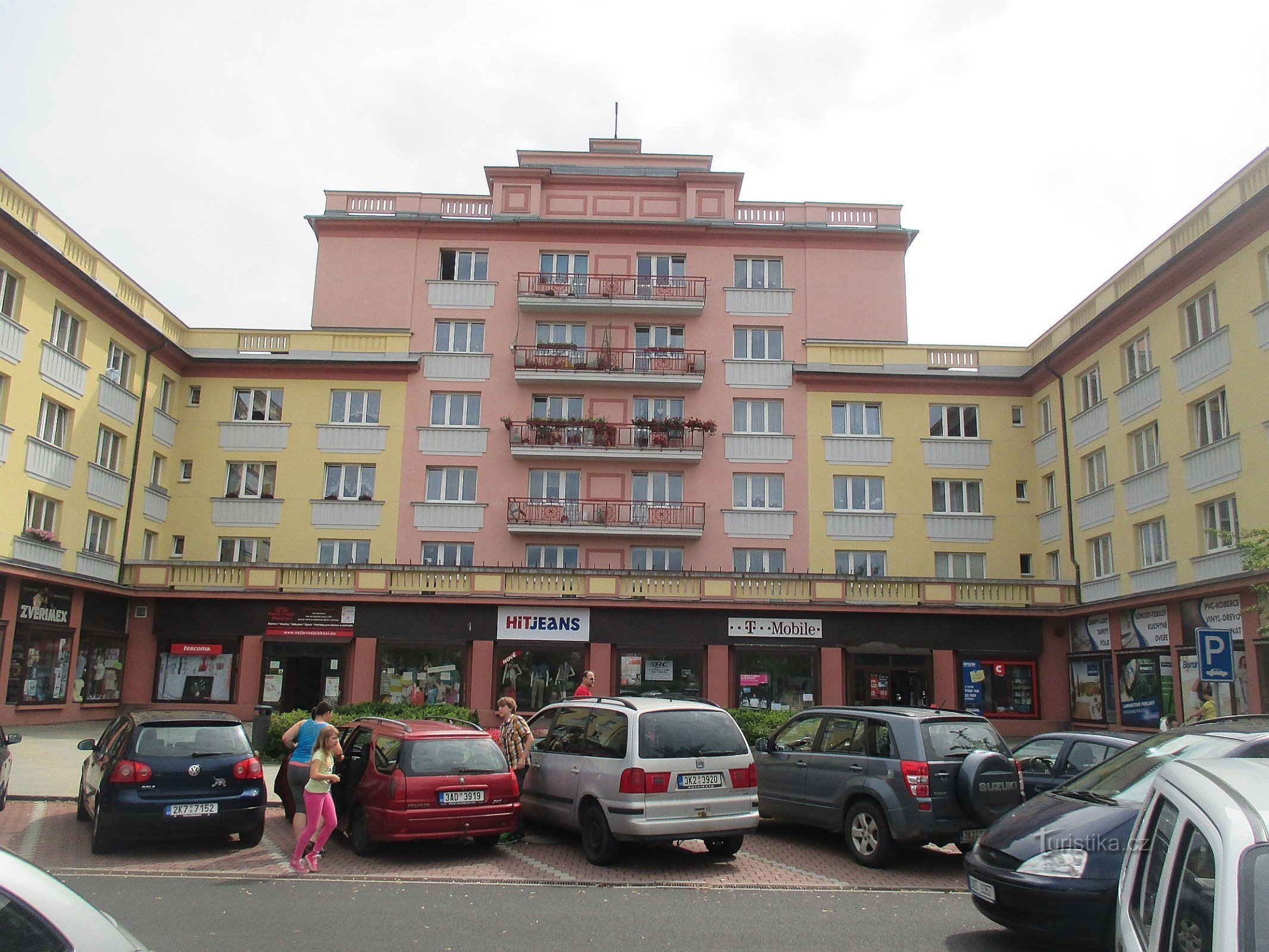 Praça da Paz em Ostrov