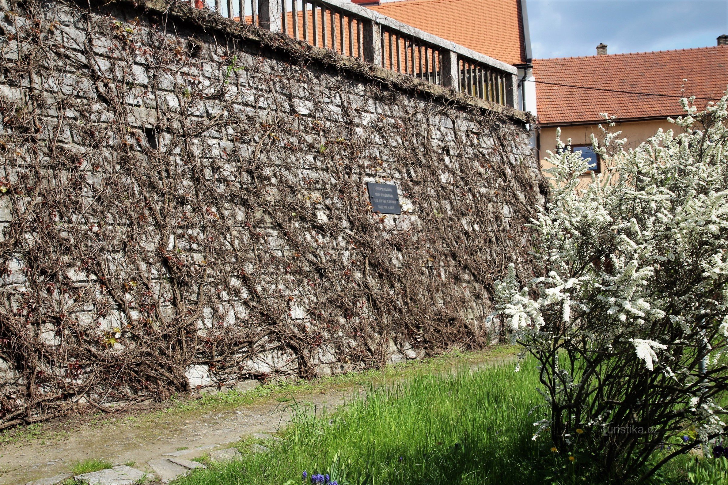 The place where the theater building stood