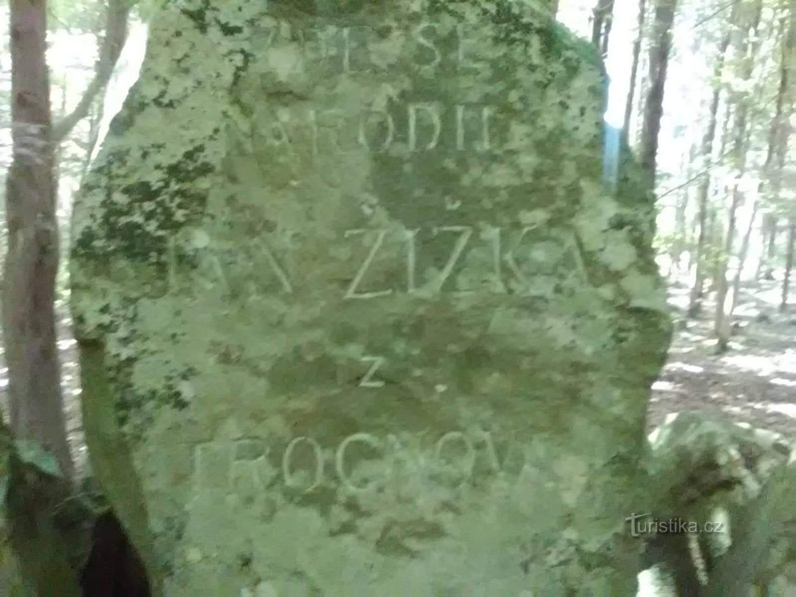 Place of birth of Jan Žižka from Trocnov