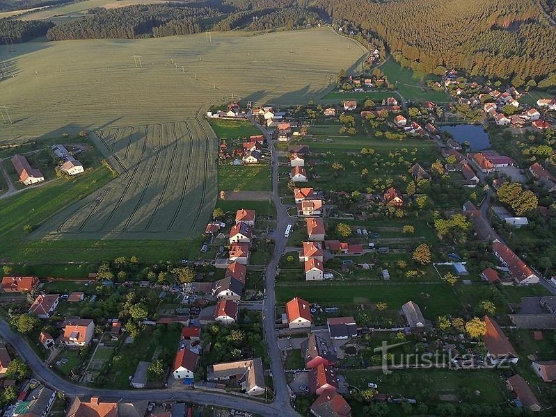 Rua Mistrovská em Přibyslavice