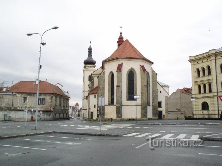 Mladá Boleslav - Praça Comenius