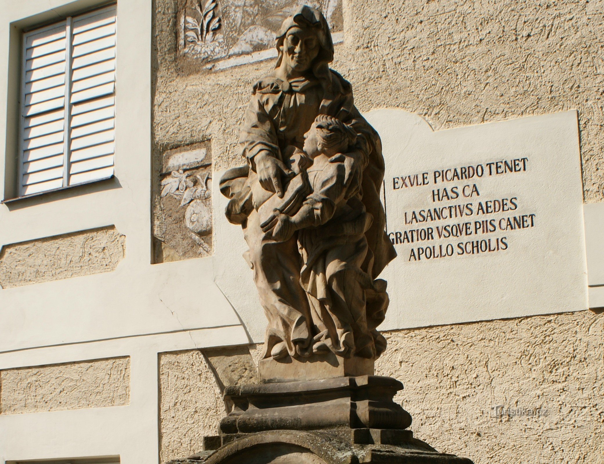 Mladá Boleslav - estátua de St. Ana