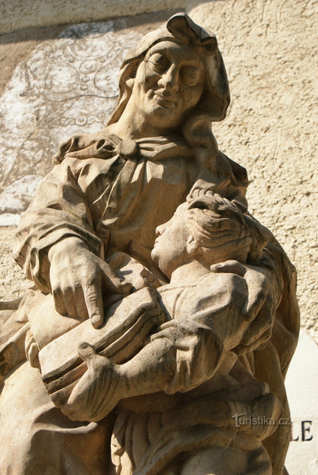 Mladá Boleslav - statue of St. Anne