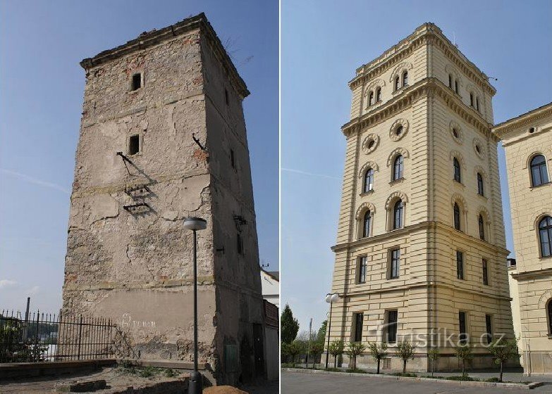 Mladá Boleslav - wieże ciśnień