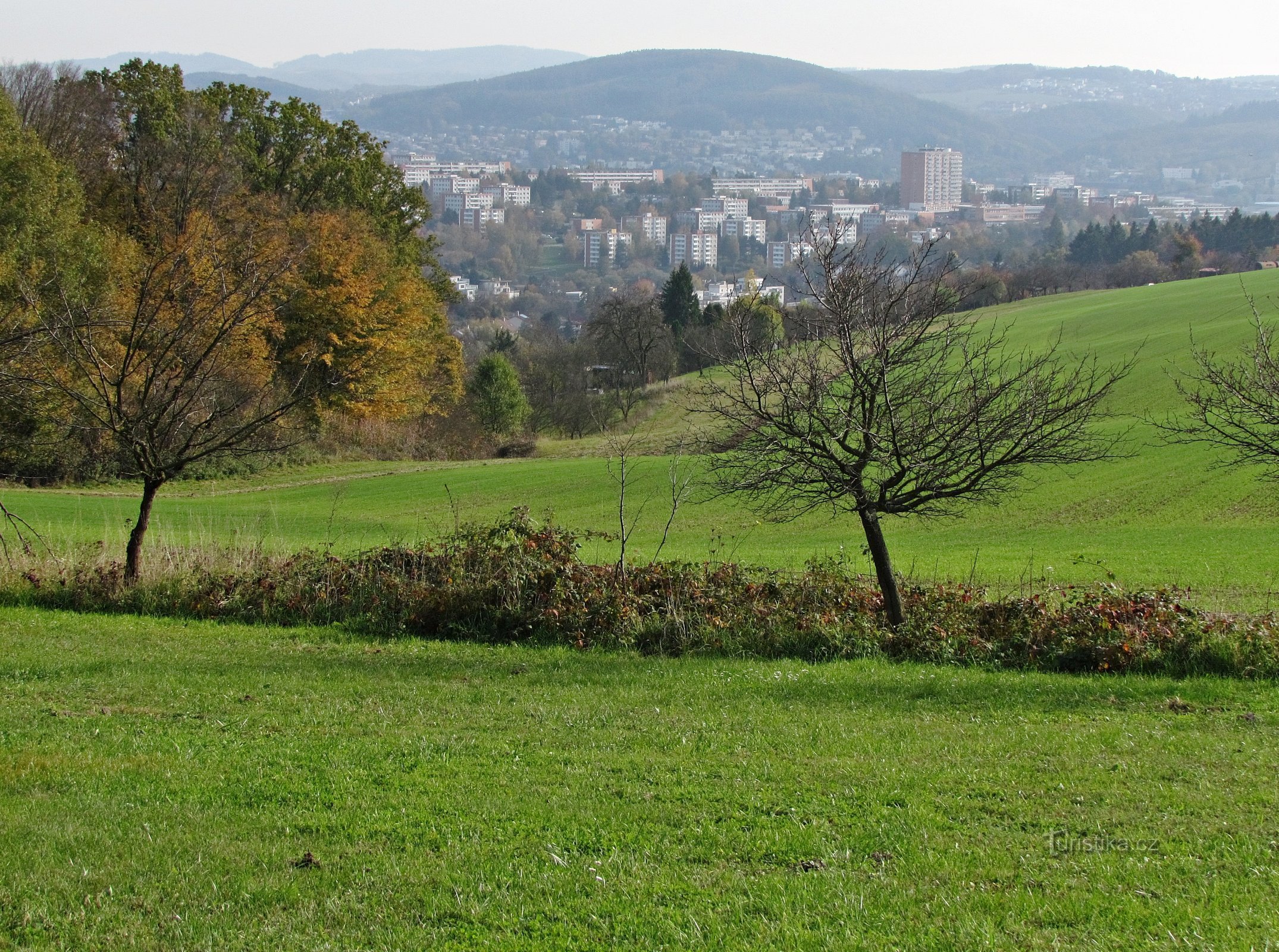 Uitzicht op Mladac