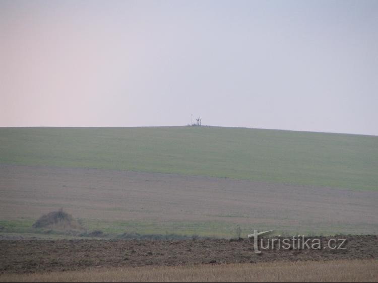 Mléčný vrch, вершина пагорба