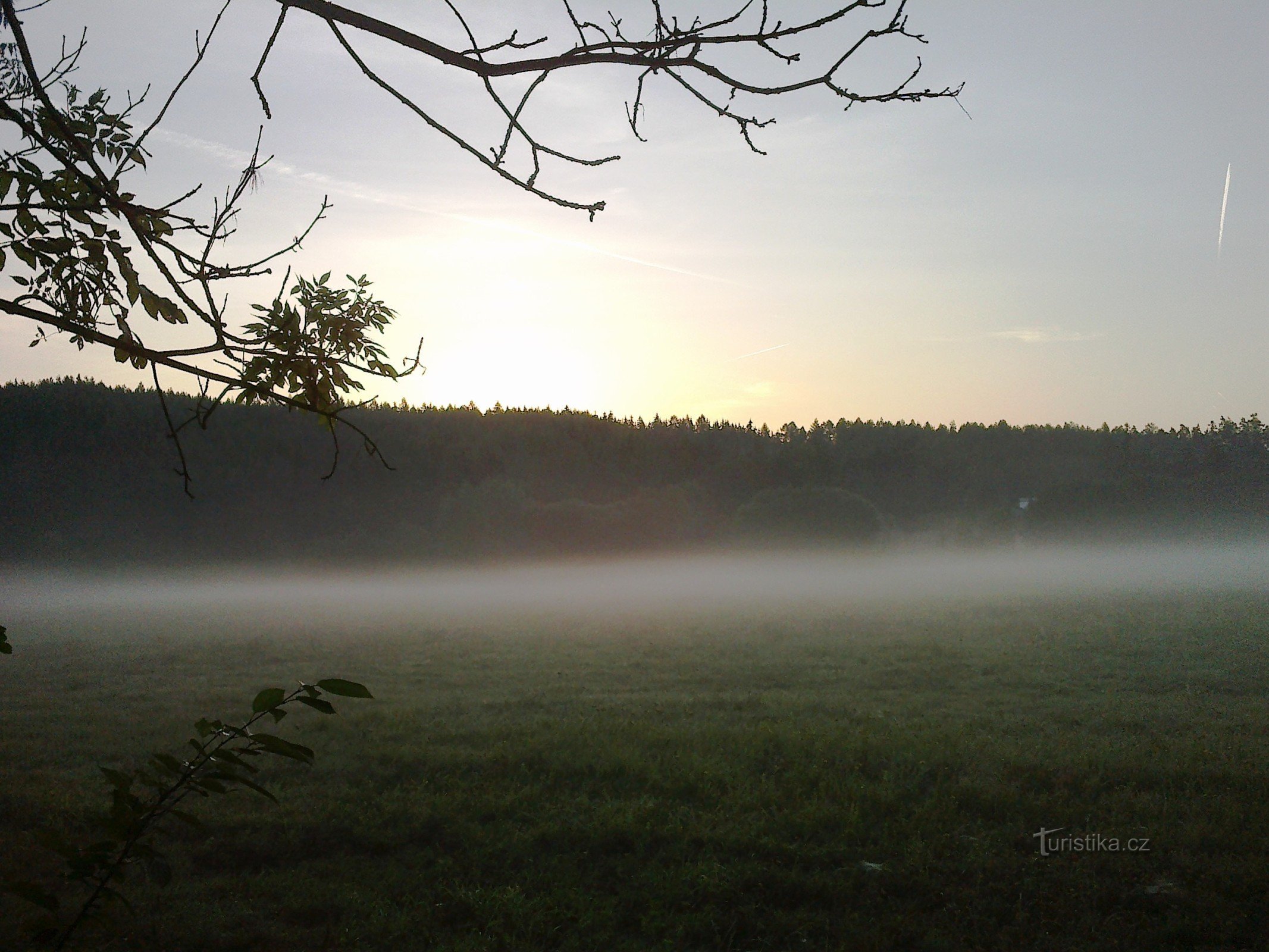 Brouillard près de Pohodlí