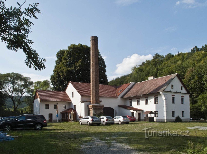 Die Mühle wird repariert