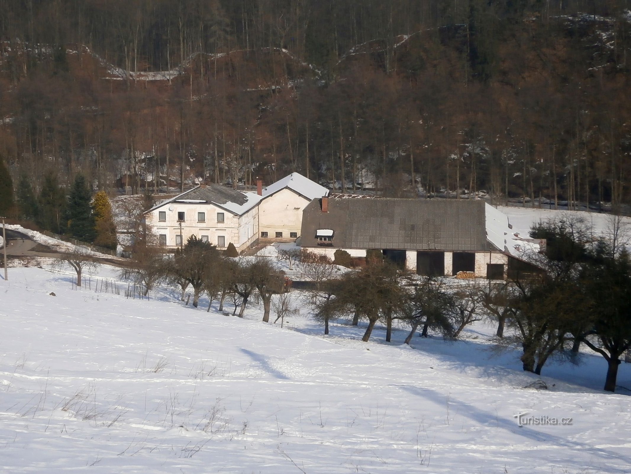 Młyn (Slatina nad Úpou, 16.2.2017)