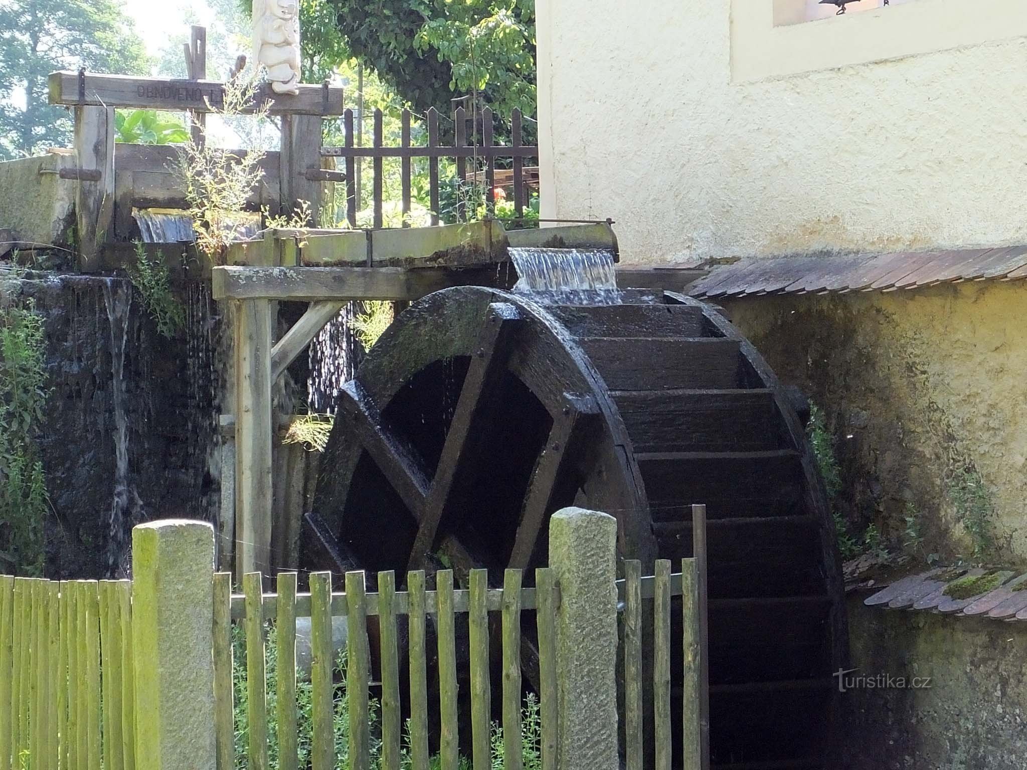 The mill at Zámecký pond
