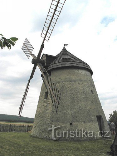 De molen in Kuželov
