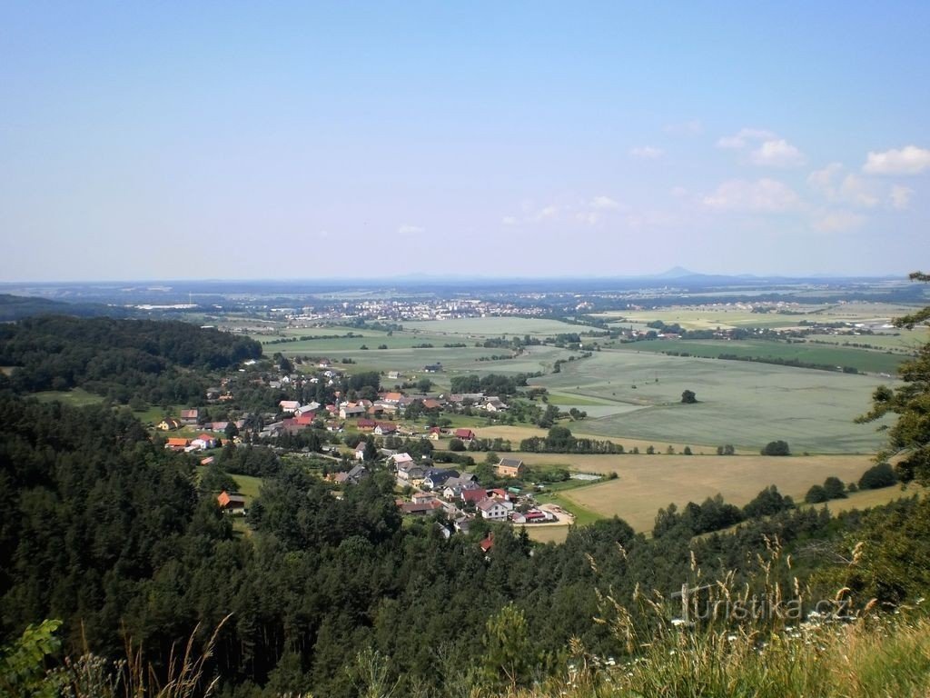 Mnichovo Hradiště - Rozcestí Chrby 和背部