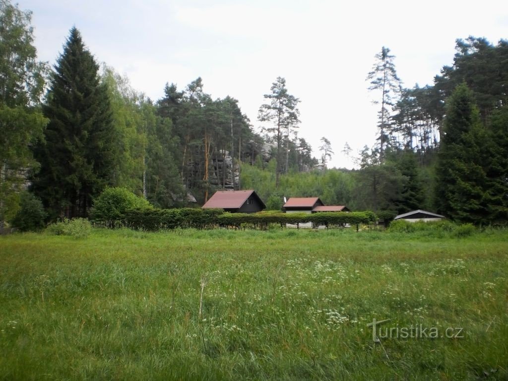 Mnichovo Hradiště - Rozcestí Chrby i natrag