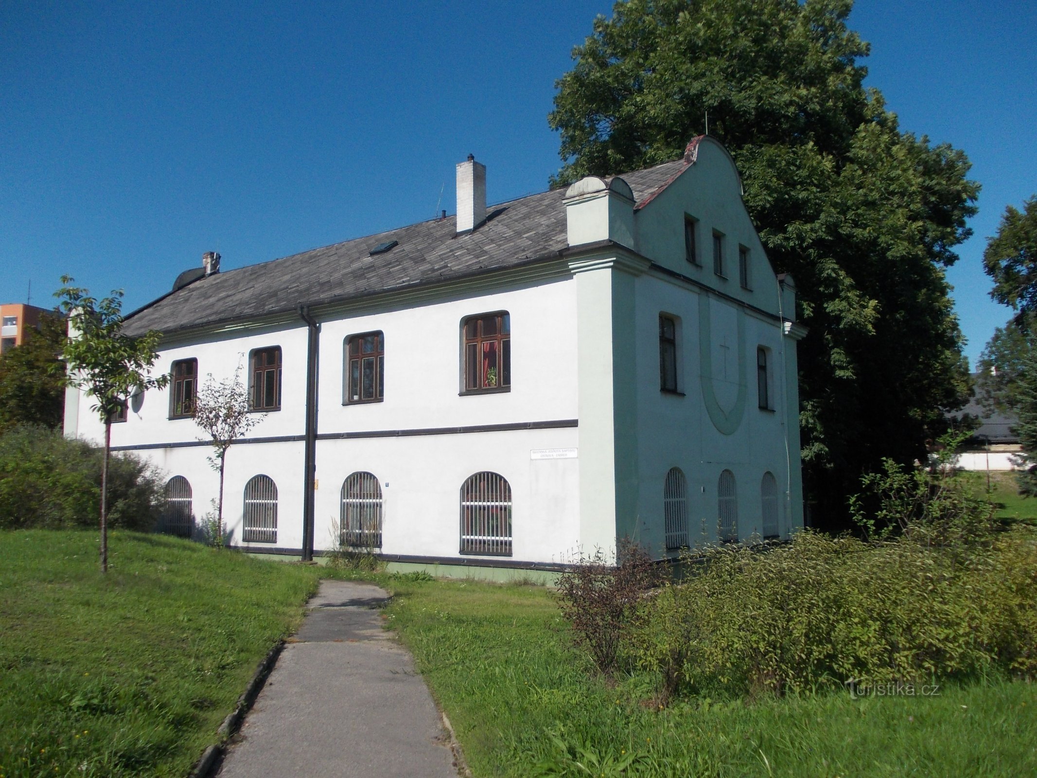 Andachtsraum der Baptistengemeinde