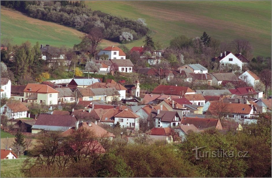 Blue - village