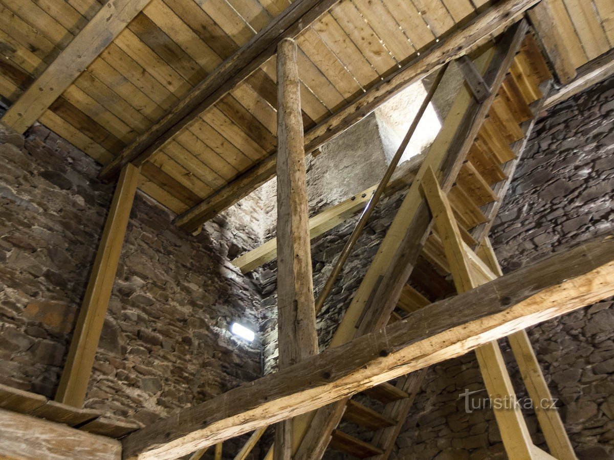 Mohelnice - observation tower in the tower