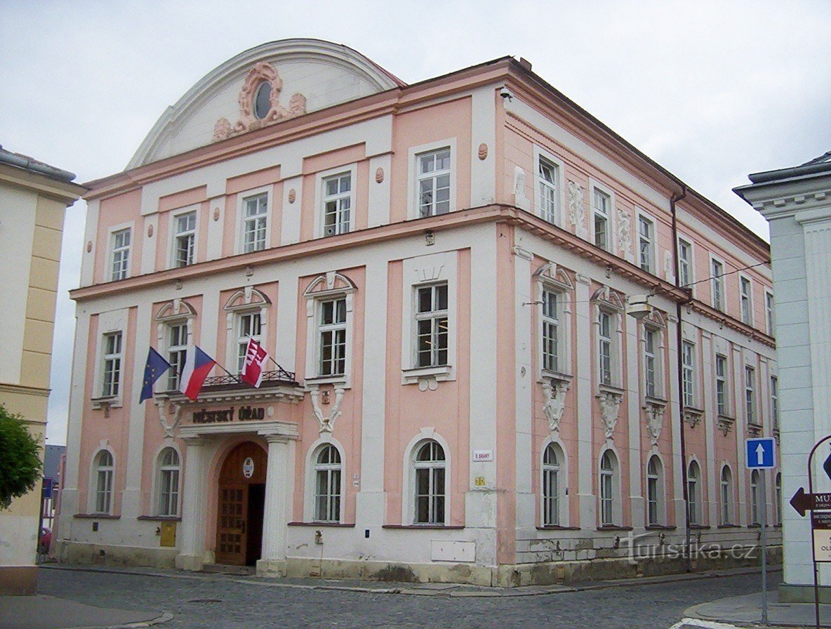 Mohelnice-Old Town Hall-Photo: Ulrych Mir.