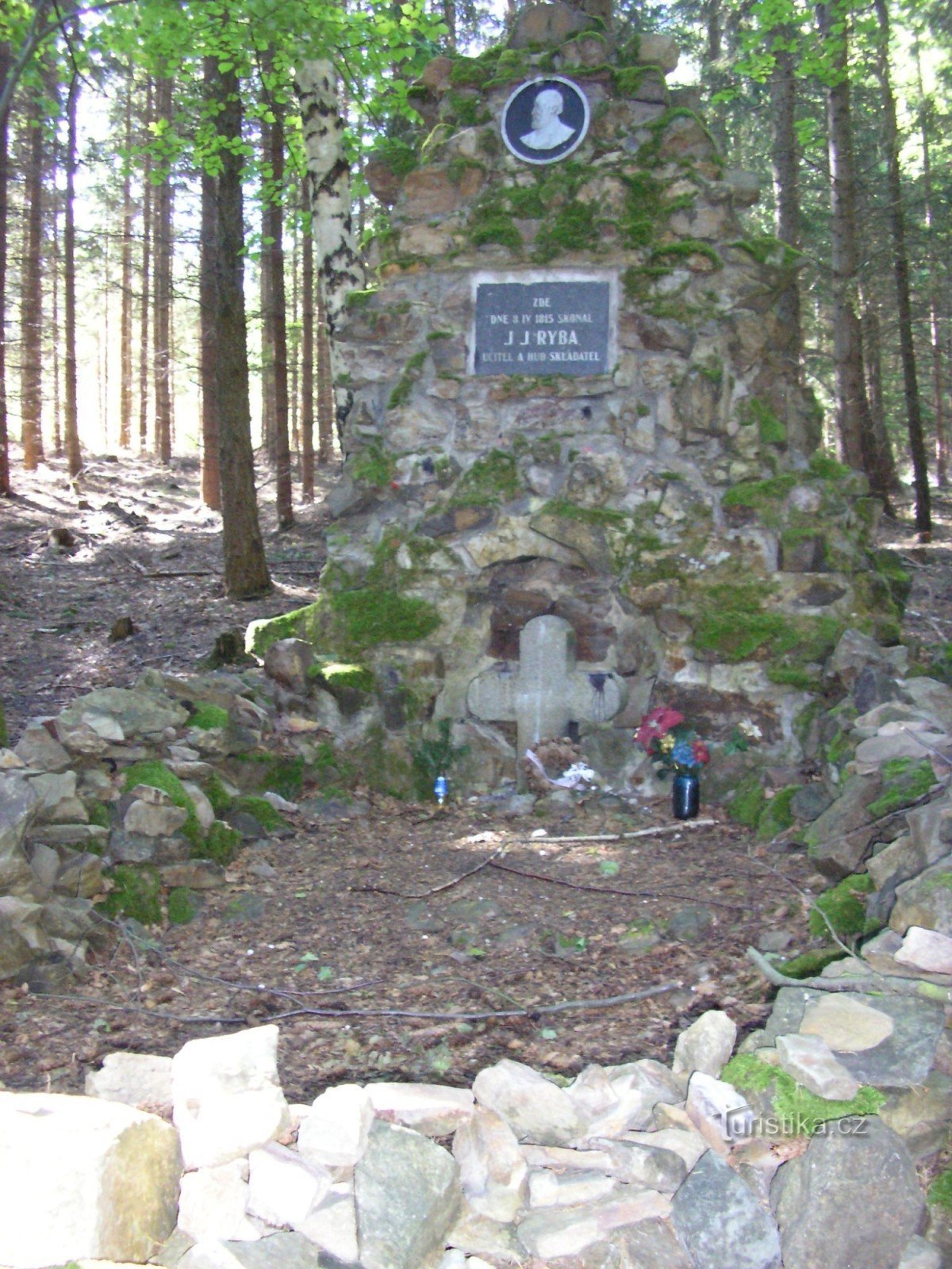 The grave of Jan Jakub Ryba