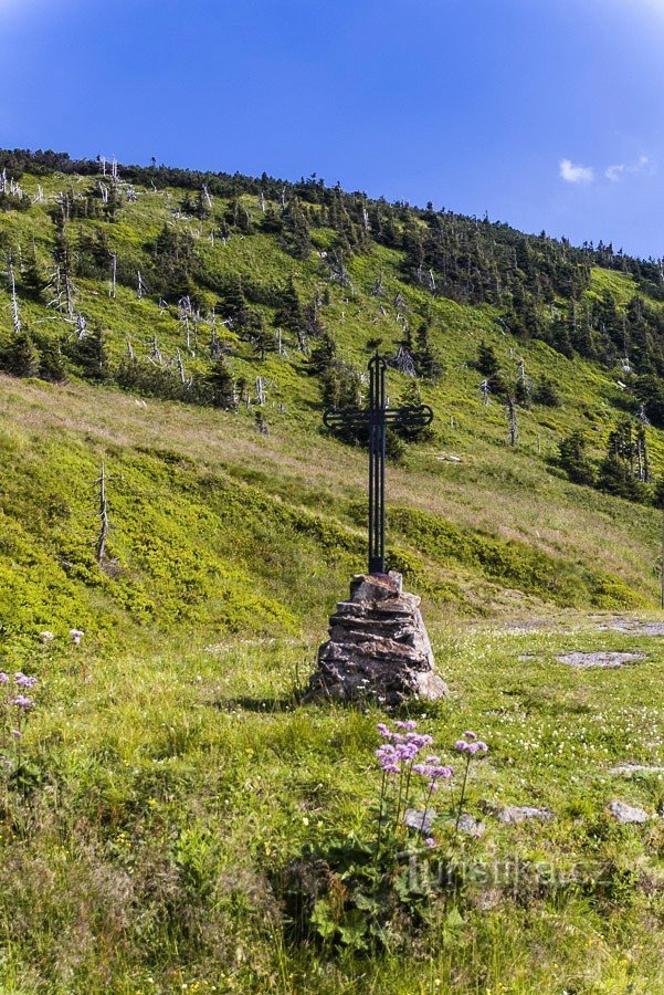 Mound with a cross