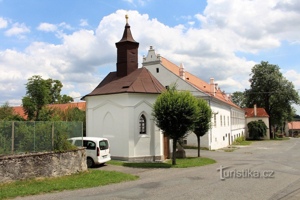 Mokrosuky, chapel of St. Wenceslas