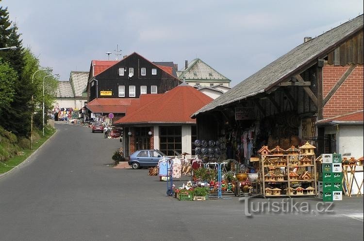 Moldava: cesta od stanice