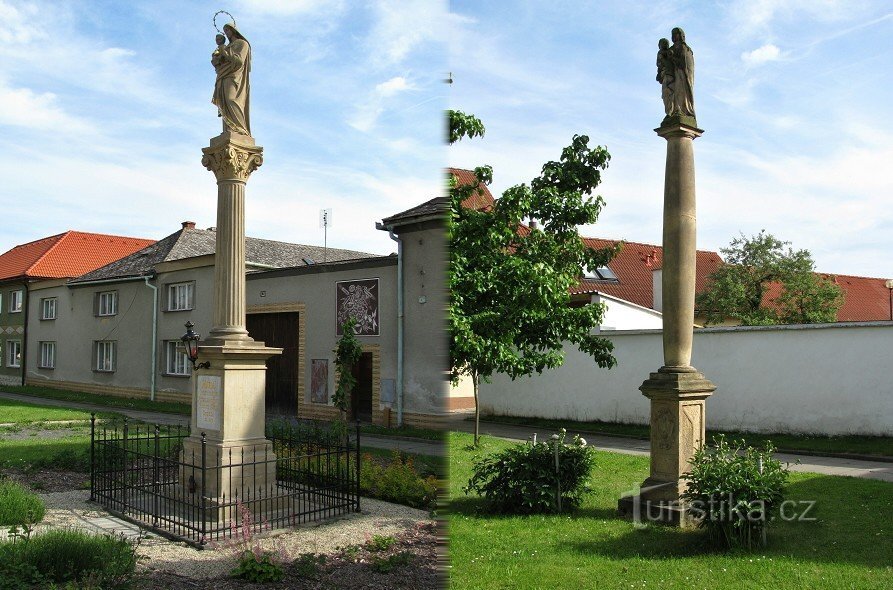 colunas marianas da Morávia