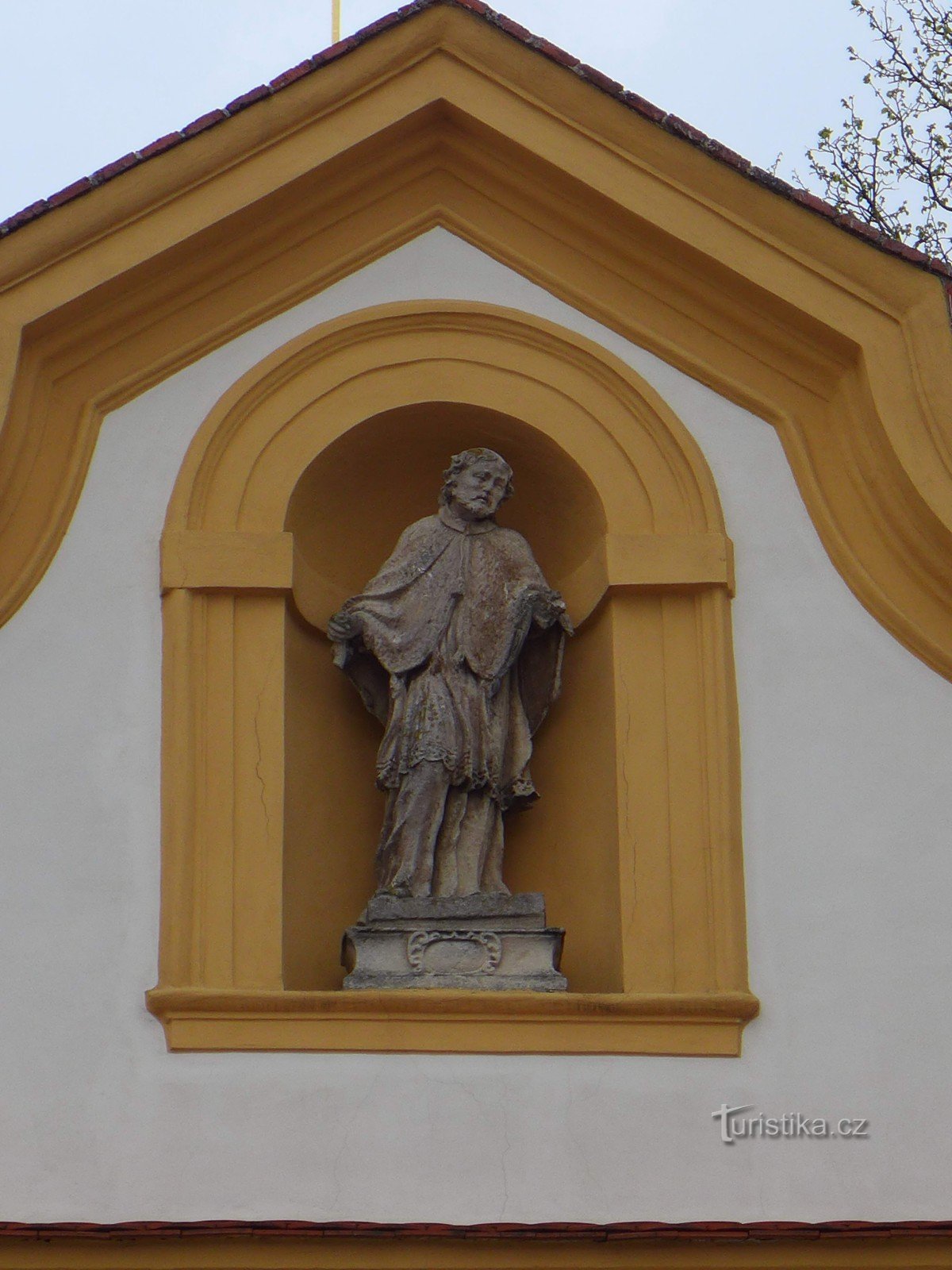 Moravské Budějovice - kapellet St. Jan Nepomucký