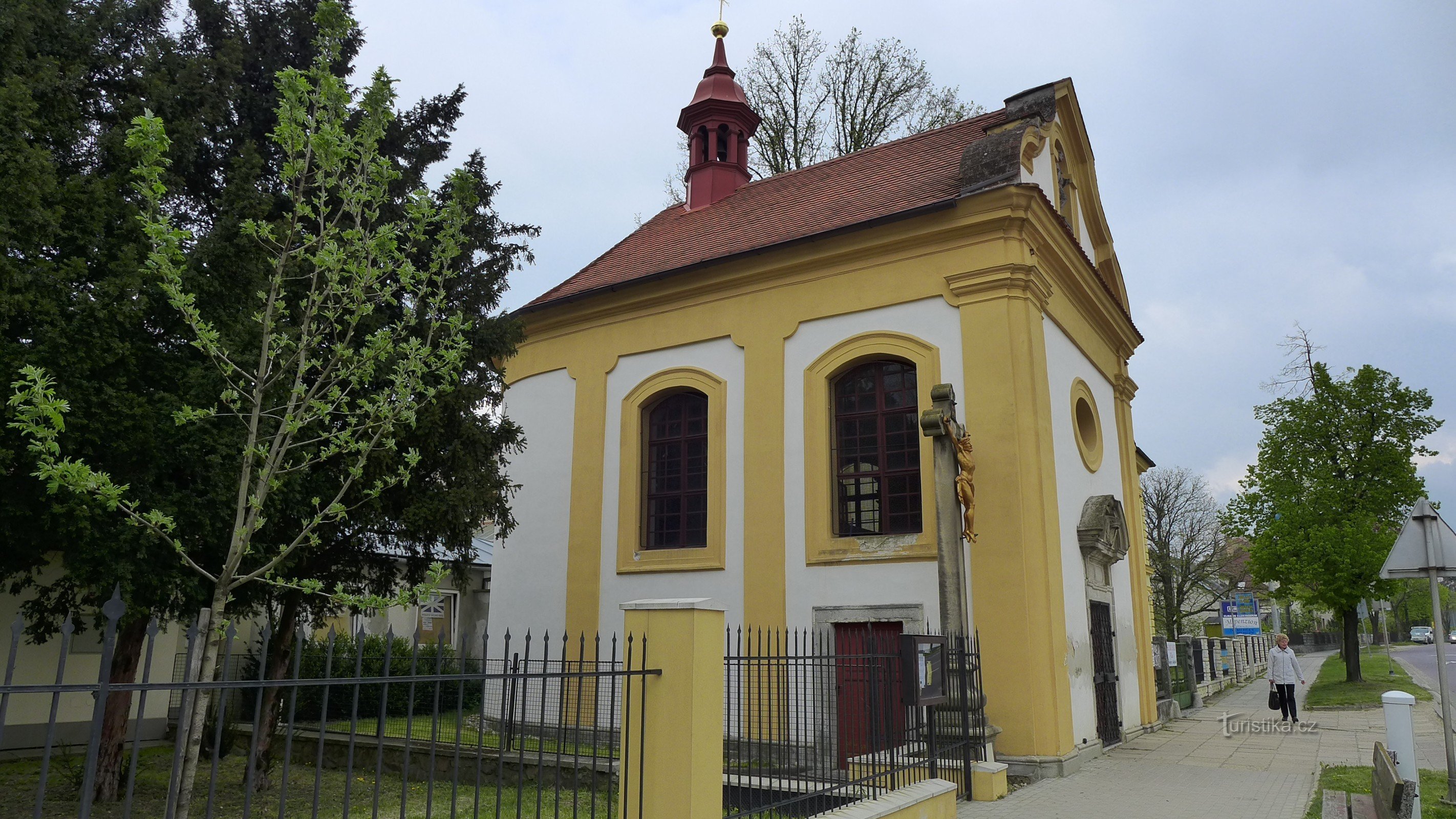 Моравські Будейовіце - каплиця св. Іоанна Непомуцького