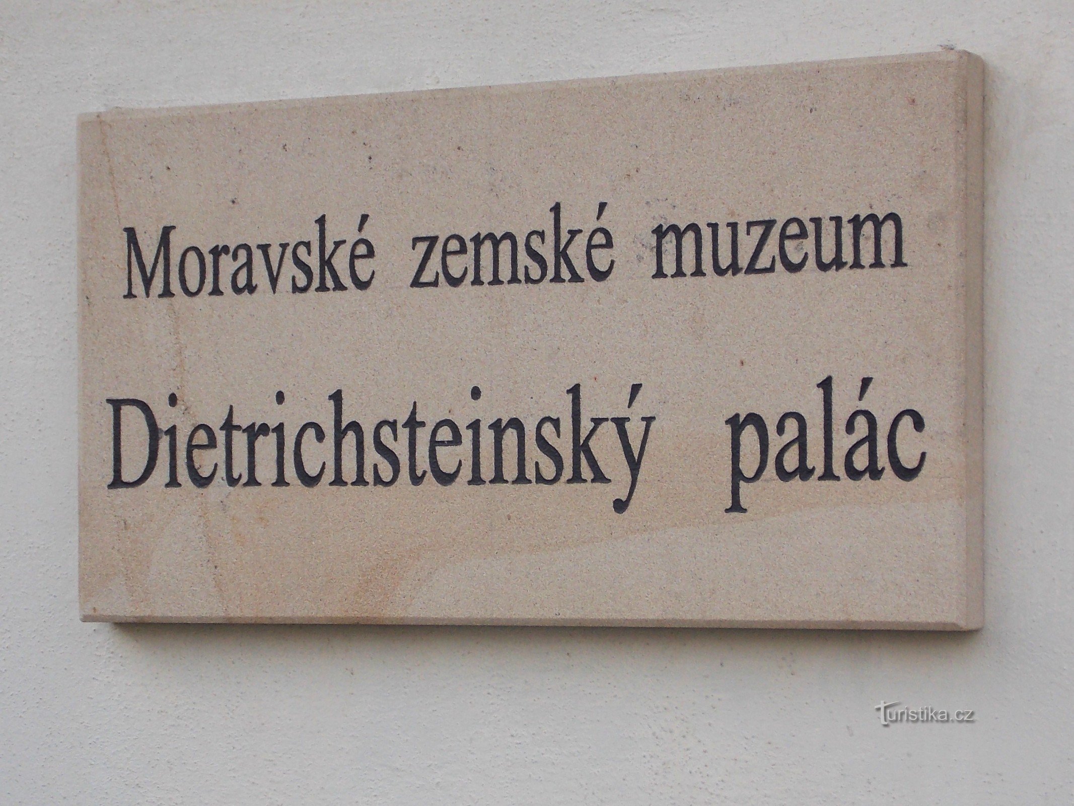 Määrin maakuntamuseo Brnossa - Dietrichsteinin palatsi