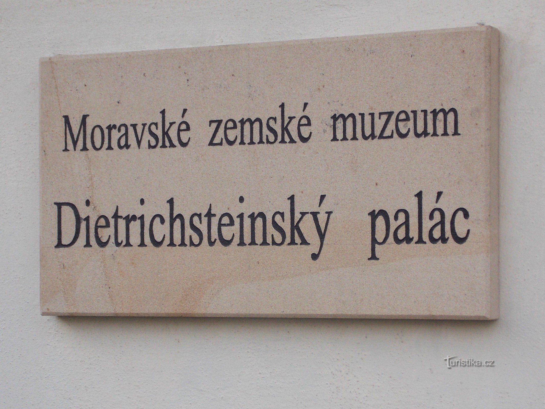 Moravian Provincial Museum i Brno - Dietrichstein Palace