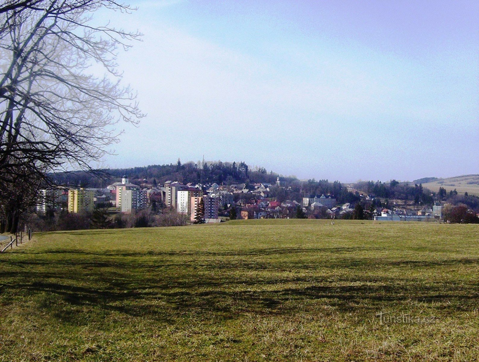 Moravský Beroun-Křížový vrch πάνω από την πόλη-Φωτογραφία: Ulrych Mir.