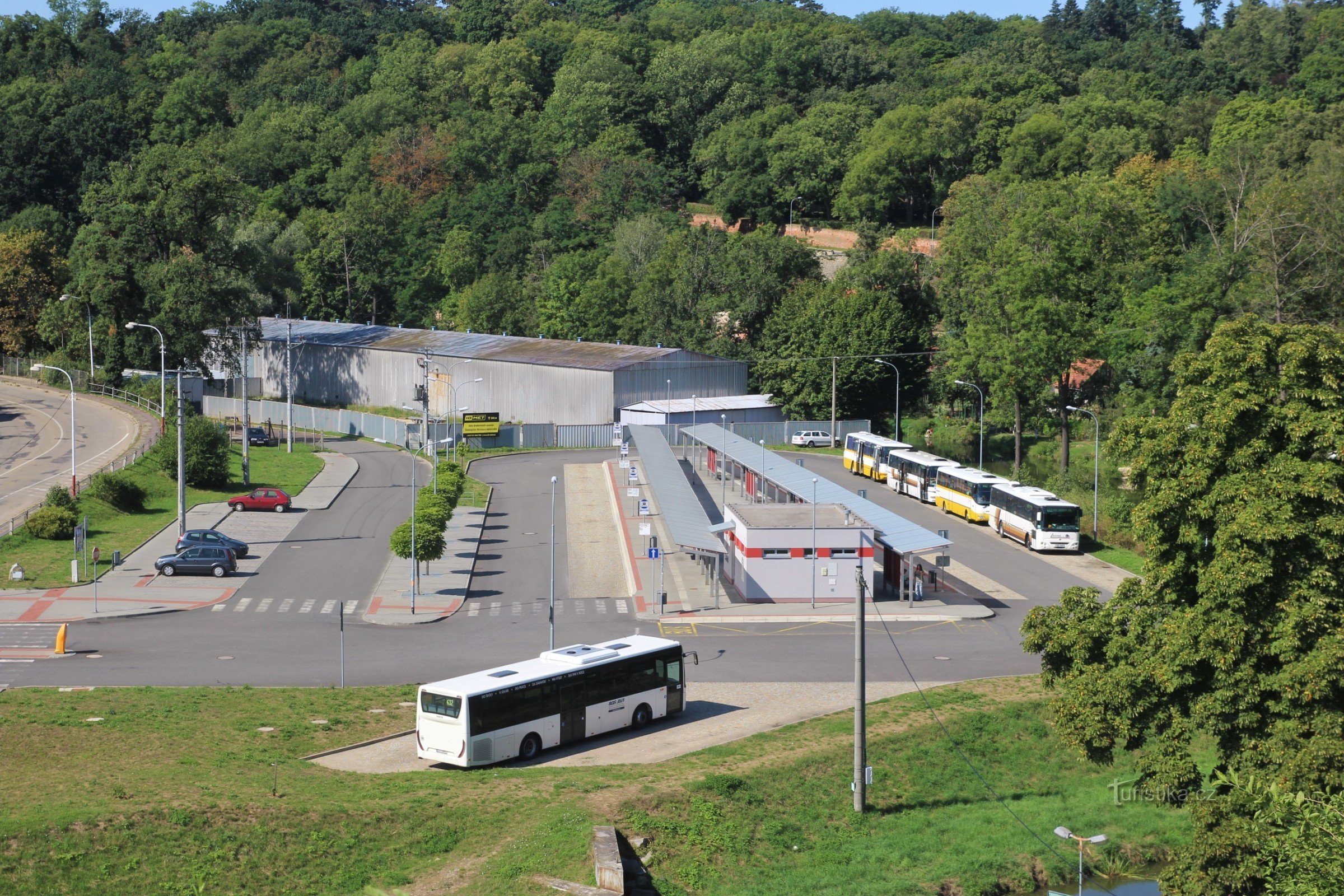 Moravský Krumlov - stazione degli autobus